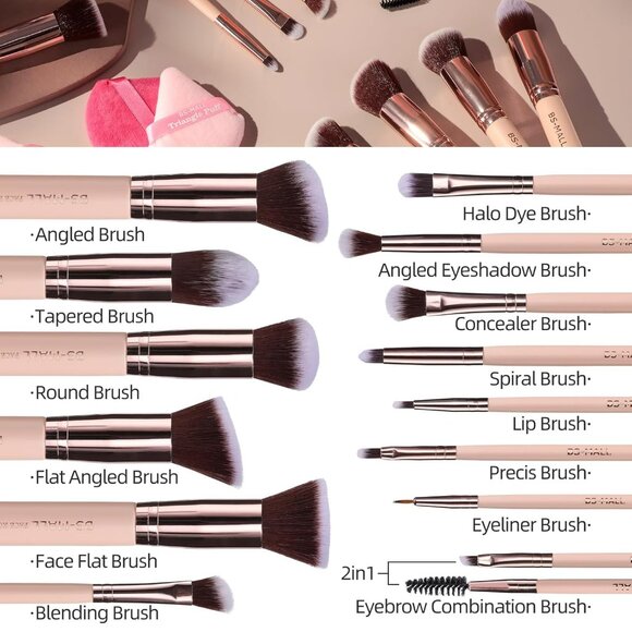 Makeup Brush and Sponge set - Picture 3 of 6